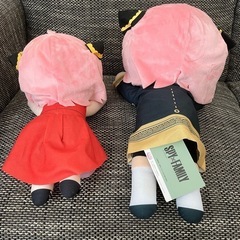 スパイファミリー アーニャ ぬいぐるみ / アーニャ 寝そべりぬいぐるみ 2種の画像