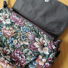 花柄　2wayバッグ　ハンドバッグ　ショルダーバッグの画像