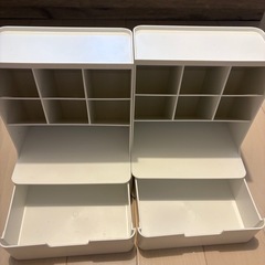 【直接取引】コスメボックス（コスメ収納）の画像