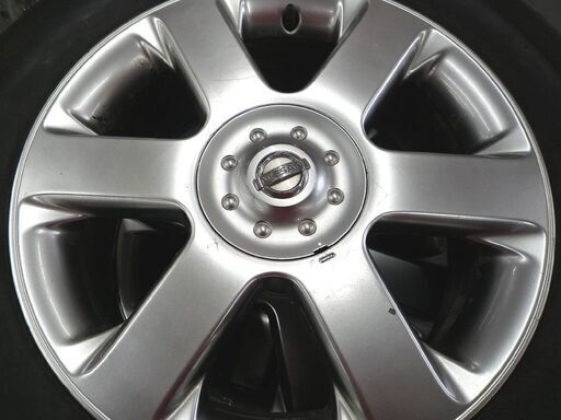 タイヤ付きホイール 4本セット 日産純正 17インチ 17×6.5JJ +45 5H 114.3 ICEPARTNER2 2018年 