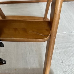 難あり　ベビーチェアの画像