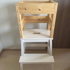 ラーニングタワー モンテッソーリ お手伝い台　手作り