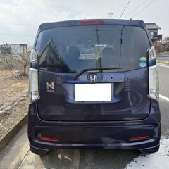 H.28(2016)年 ホンダ N-WGN G スタイリッシュパッケージ ダークブルー 走行89,348kmの画像