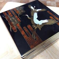 お重2重、木製ですの画像