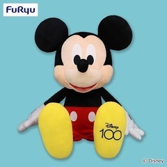 ディズニー100hBIGぬいぐるみ　ミッキー　ドナルドの画像
