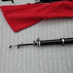 　値下げしました　ちぬ竿２号　ニッシンカーボンロット　の画像