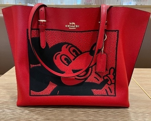 未使用coach×Disneyバック！