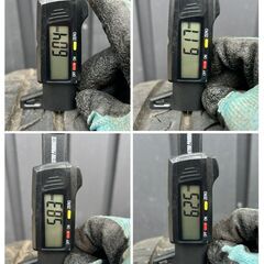 185/65R15 ヨコハマ ブルーアース 2023年製 アルミ 15×6J P.C.D 100×4H インセット 53 4本セットの画像