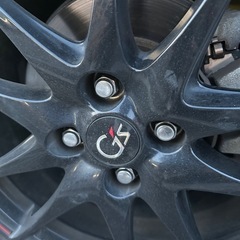 TOYOTA１７インチ純正ヴィッツGZアルミホイールタイヤ４本セットの画像