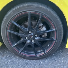 TOYOTA純正ヴィッツGZアルミホイールタイヤ４本セット