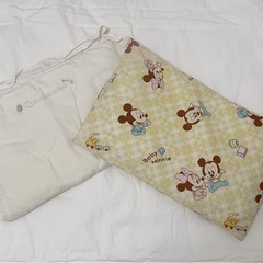 【美品】コンビミニ ベビー布団 5点セット おまけ2点付の画像