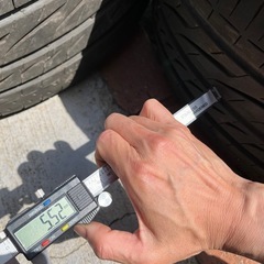値下げ再投稿 レグノ245/45R19  2本　2021年ブリヂストンREGNO4本の画像