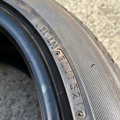 値下げ再投稿 レグノ245/45R19  2本　2021年ブリヂストンREGNO4本の画像