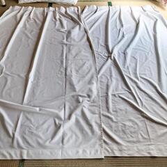 無料 2枚 レースカーテン 138✕214