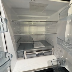 配送可【日立】615L ファン式冷蔵庫 ミラー仕上げ ☆2020年製