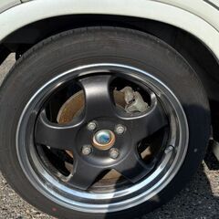KeiWORKS 5MT H21年 166500Km 検8年11月 白色 赤レカロ 車高調 外エアクリ＆マフラー WORK製ホイール 消費税込の画像