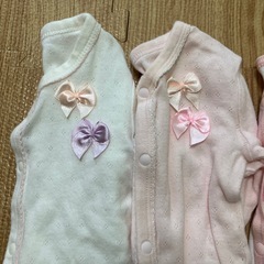 60サイズ　スナップボタン　肌着セットの画像