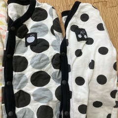 60サイズ　スナップボタン　肌着セットの画像