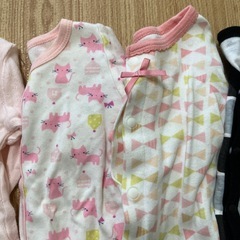 60サイズ　スナップボタン　肌着セットの画像