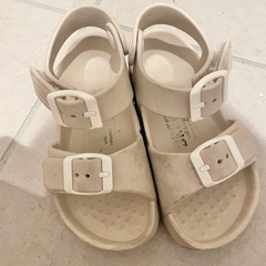16cm 子供サンダル ベージュ