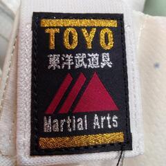 空手　道着セット(上下、グローブ、肘当て、帯)　１１０センチの画像