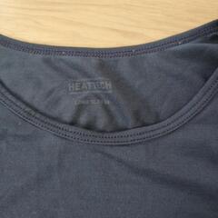 ユニクロ　ヒートテック　120センチ　ネイビーの画像