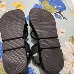 花付き サンダルの画像