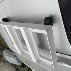 ニトリ横型3分別ゴミ箱60L　の画像