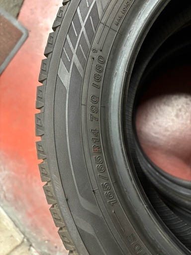 ヨコハマiG60 165/65R14 4本スタッドレスタイヤ (ワルボボ) 南