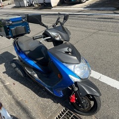 シグナスX 3型 3万キロ 限定色 125cc 自賠責R812月　乗って帰れますの画像