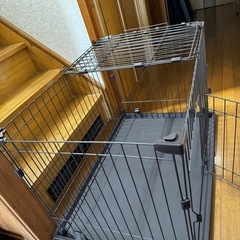 ペット用ゲージ(ゲージ屋根付き) (あるぱぱ) 一宮のその他の中古 ペット用ゲージ(ゲージ屋根付き) (あるぱぱ) 一宮のその他の中古