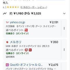 お話中　GOO．N　水遊びパンツL 12枚入の画像