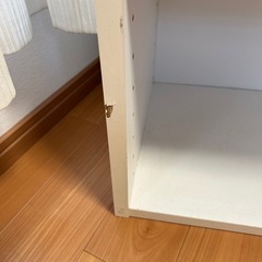 三段 カラーボックス 白 収納棚の画像
