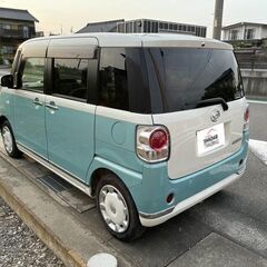 R.1(2019)年 ダイハツ ムーヴキャンバス X メイクアップ リミテッド SAIII 両側PSドア★360カメラ★ドラレコ★ グリーン/パール 走行62,400kmの画像