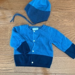 Jacadi　ジャカディ　カーディガン　帽子　ブランド