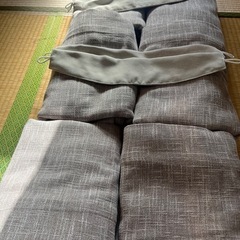 【美品】1セット NITORI グレー系カーテン 
