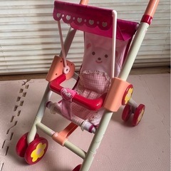 メルちゃん　お世話セット　ベビーカー　お散歩　お人形　おままごと　赤ちゃん　おもちゃ　知育　知育玩具の画像