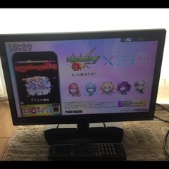 動作確認済 シャープ AQUOS 19V型 ハイビジョン 液晶テレビ LC-19K90 1TB外付HDD付属 2014年モデルの画像