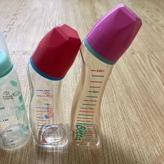 スリムタイプ　哺乳瓶　5本の画像