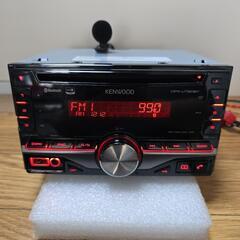 2   KENWOOD  Bluetooth内蔵  CD  ワイドFM対応 カーオーディオの画像
