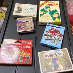 ボードゲーム　6つ