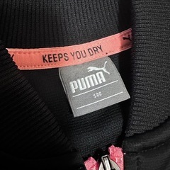 PUMAジャージ上下　ハーフパンツ　120センチの画像