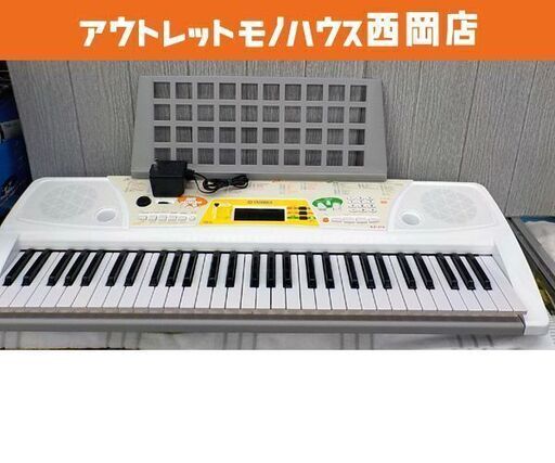 ヤマハ ポータブルキーボード 61鍵盤 EZ-J15 光鍵盤ナビ 100曲内蔵