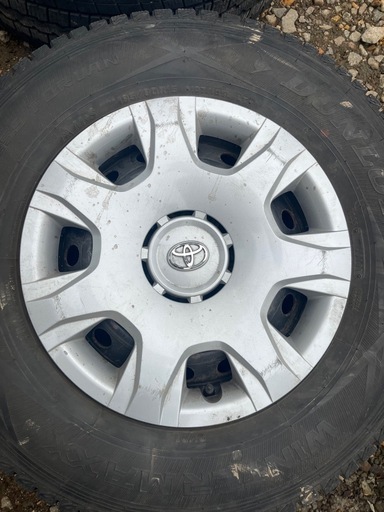 195/80R15 ウィンターマックスSV01 21年バリ溝！ハイエース純正ホイール付き