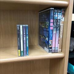 半額セール！ 本棚 CD DVD ラック 4段 棚 収納 の画像