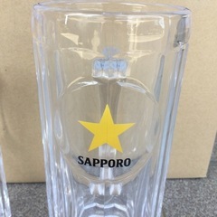 ■未使用■ビールジョッキ12個セット サッポロ K565 400型 ストレートジョッキ SAPPORO の画像