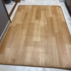 ニトリ　フローリングマット　100×140 2枚の画像