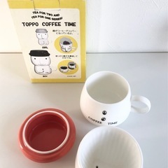 【未使用品】コーヒードリッパー マグカップ 陶器 食器 の画像