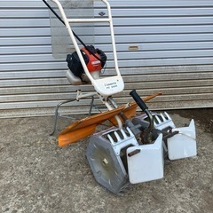 佐渡市　限定水田用除草機