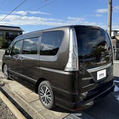 H.27(2015)年 日産 セレナ 2.0 ハイウェイスター Vセレクション+Safety S-HYBRID アドバンスドSafetyパッケージ 360カメラ★両側パワスラ★リアモニター ブラウン 走行113,466kmの画像
